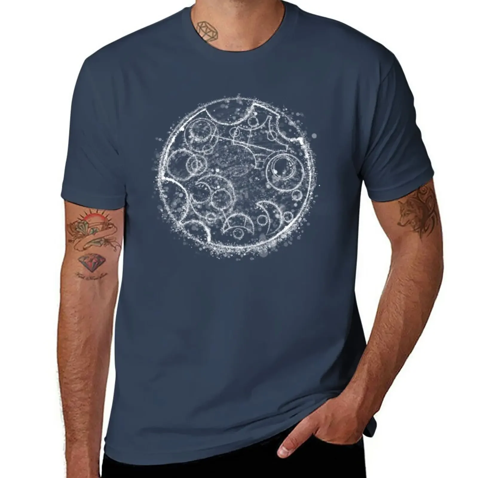 We Are All Stories in the End - Gallifreyan Constelle T-Shirt quick-drying funnys Short sleeve tee men