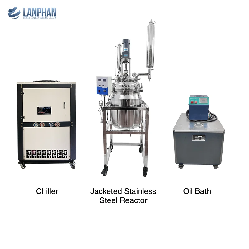 High Quality Stainless Steel Reaction Kettle Jacketed Chemical Reactor with Constant Temperature Control