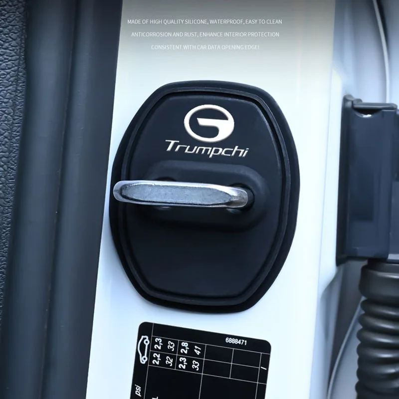 Силиконовые защитные накладки на замки дверей автомобиля для GAC Trumpchi S7, аксессуары для интерьера 2025 2026