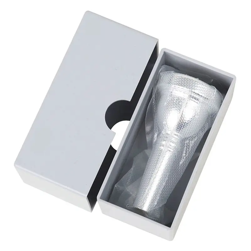 

*X07A Silver-Plated (6 1/2AL) Mouthpiece Thin Tenor Trombone Mouthpiece Pull Pipe Instrument Accessories