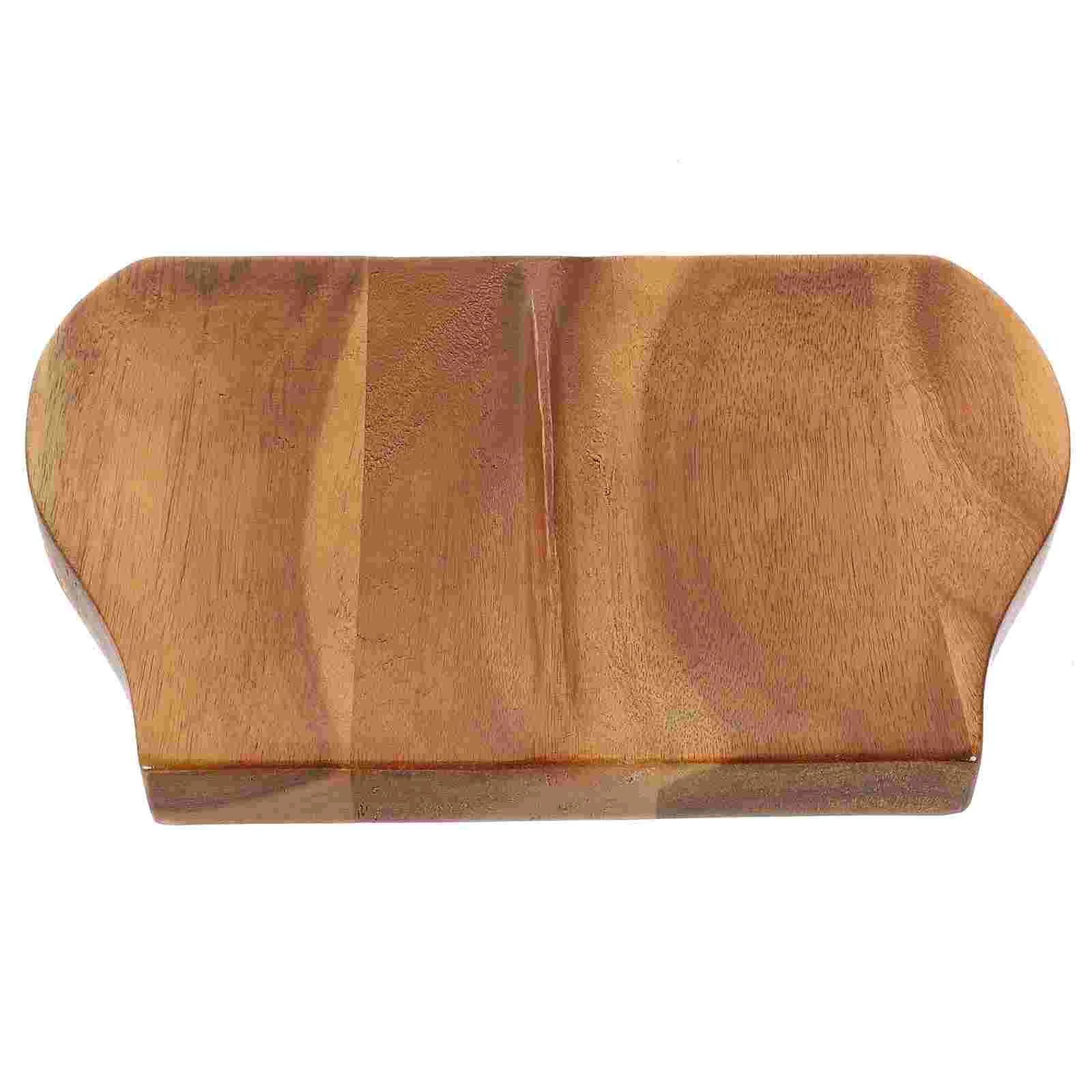 

Kitchen Wooden Spoon Holder Small Dinner Spoons Coffee Teaspoon for Stove Smooth Scoop Rest Rests Spatula