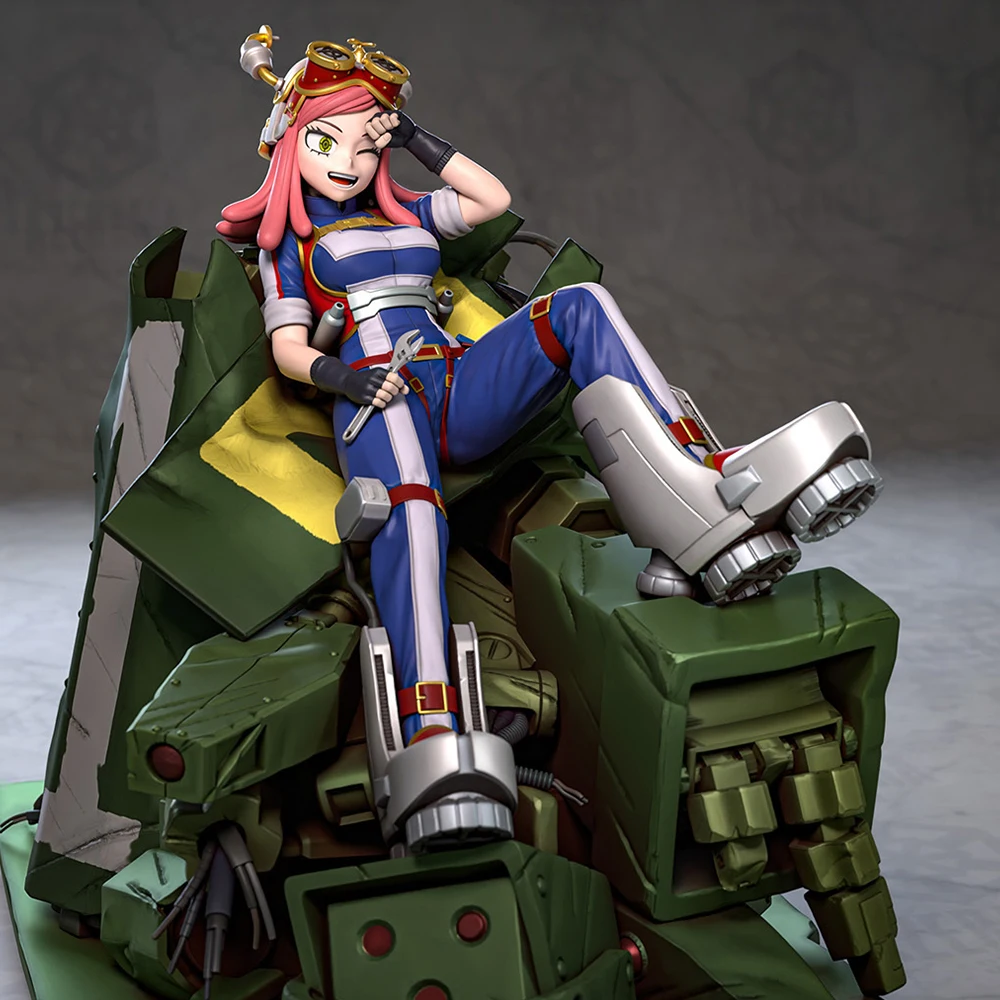 

1:24 Sexy Girl Hatsume Mei NSFW 3d Printed Model Resin Unpainted Figure Model Kit Miniature Garage Gk Kits Unassembled Diy Toys