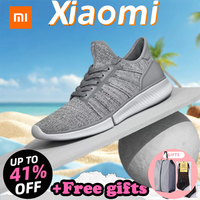 Xiaomi Mijia Freetie Sneakers 1 Casual Shoes High Elasticity Upper Fishbone Locking System Anti Torsion Balance Plate Breathable