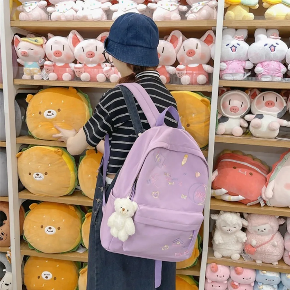 Japanese original Sufeng ins high school student backpack Korean version of ulzzang teenage girl heart cute backpack