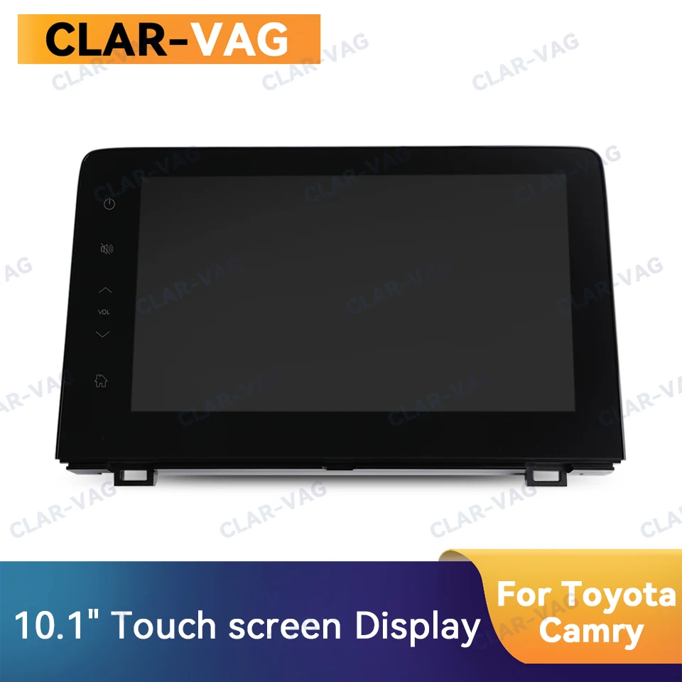 For Toyota Camry New 10.1 inch LCD Touch Screen Display 60 and 10 Pins 2021 2022 Car Radio Replacement For Toyota Camry New 10.1 inch LCD Touch Screen Display 60 and 10 Pins 2021 2022 Car Radio Replacement