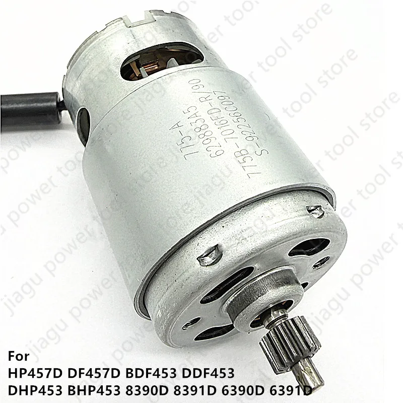 DC MOTOR For Makita BDF453 DDF453 BHP453 DHP453 DF457D HP457D DF457DWE 8390D 8391D 6390D 6391D MT081 MT071
