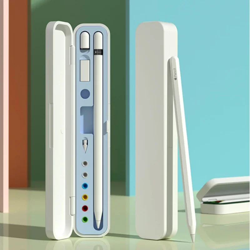 

For Apple Pencil Box 1 2 Portable Holder Nib Case iPencil Accessories Stylus ipad Pencil Protection Case Touch Pen Cover Storage