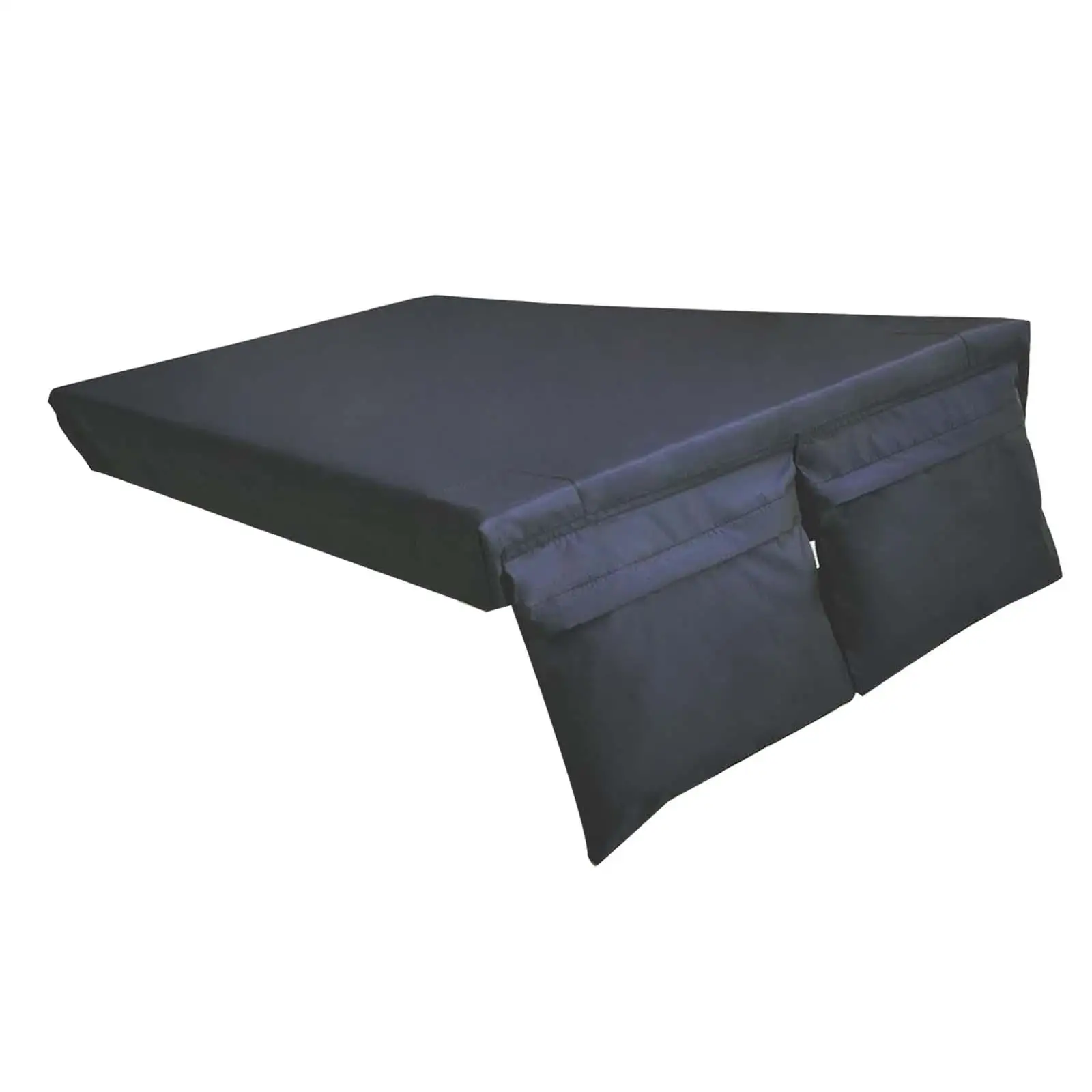 Outdoor Cornhole Board Cover Waterproof Oxford Carrying Case Dustproof Protector with Pockets for Garden