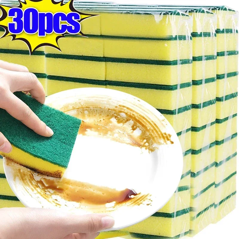 

Кухонная губка для мытья посуды, мягкая впитывающая чистая губка для мытья посуды, набор для удаления ржавчины, бытовая чистящая щетка, губка, оптовая продажа