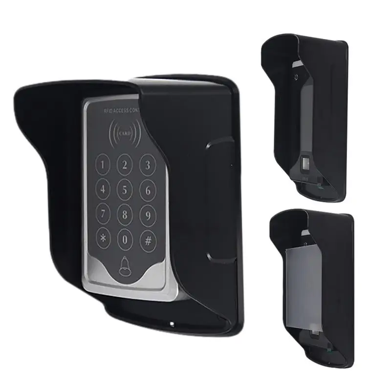 Waterproof Guard Cover Rainproof Case Plastic Rain Protector Protection Access Control Keypad Doorbell Button Reader SunShell