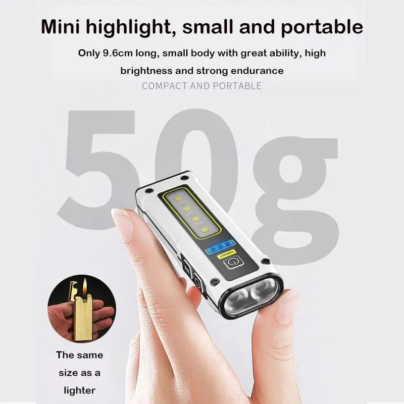 Rechargeable Outdoor Flashlight Outdoor High Lumen Flash Light Perfect Gift Camping Accessories Power Bank For Hiking Climbing