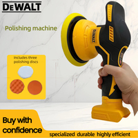 Dewalt 8 Gears Digital Display Cordless Car Polisher Electric Polisher Auto Car Waxing Polishing Machine For Dewalt 20V Battery
