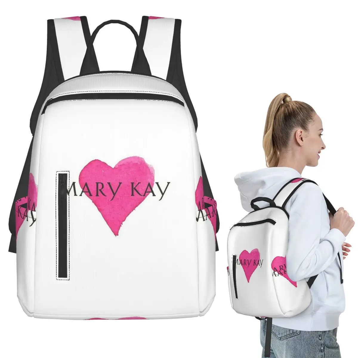 

Рюкзак Mary Kay, студенческая сумка для книг, детская школьная сумка, сумки через плечо для ноутбука, мужские и женские сумки