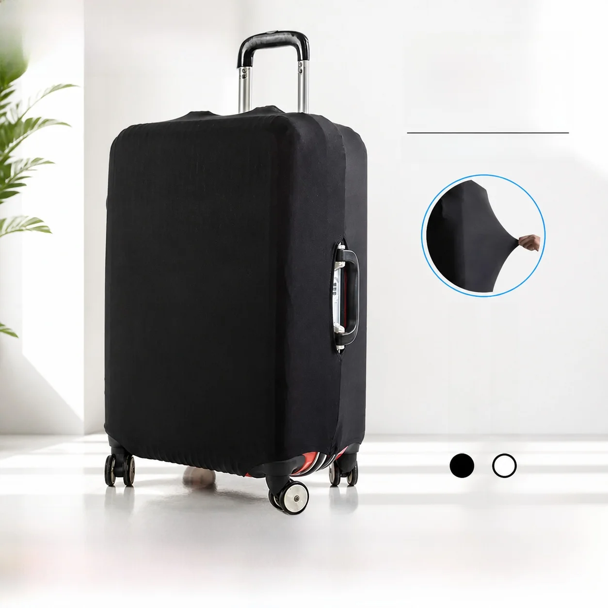Waterproof Travel Luggage Cover Protection Suitcase Baggage Check-In Dirt-Resistant Wear-Resistant Daily Fit Carry-On Cover