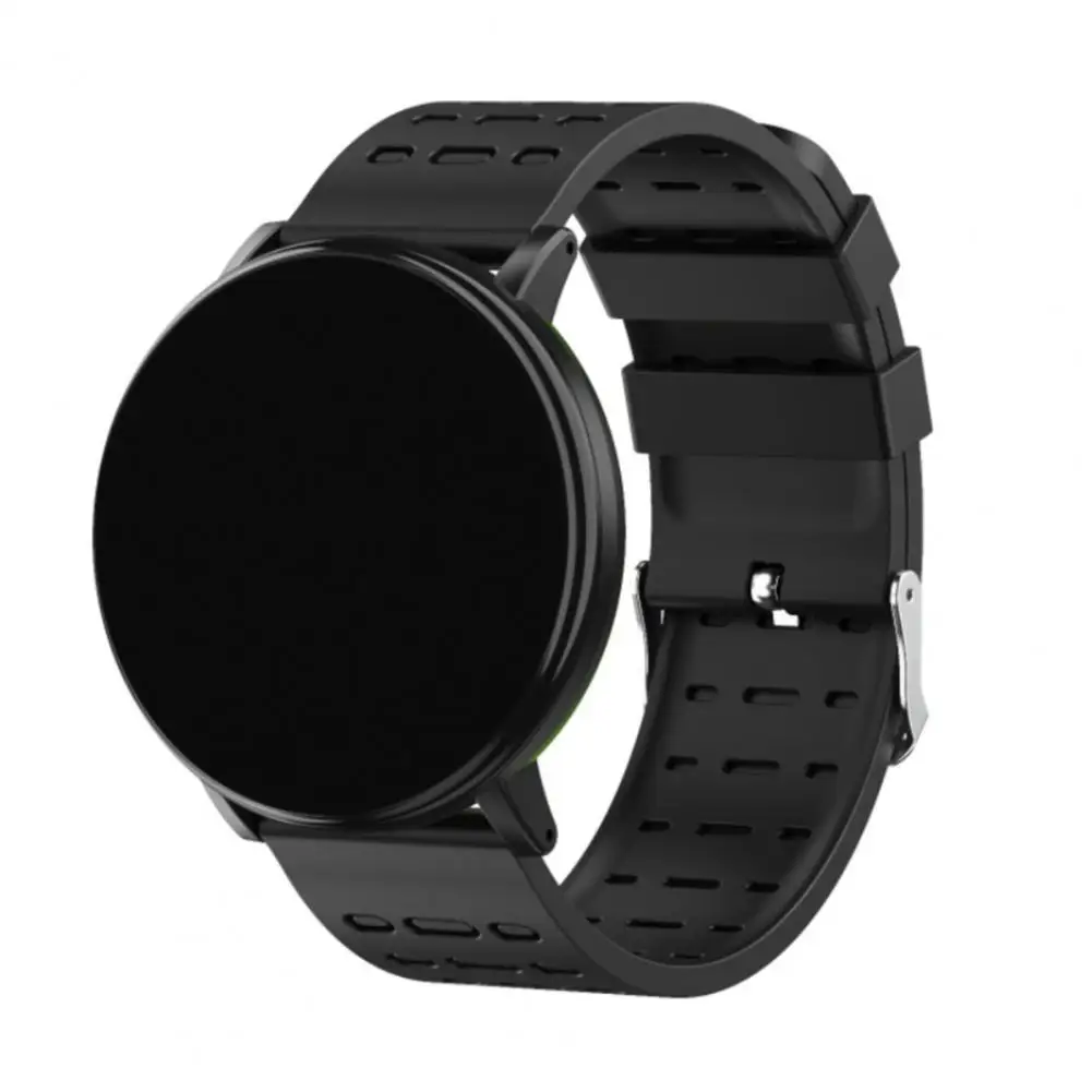 Montre connectée de sport ronde étanche pour hommes et femmes, horloge intelligente, suivi de la condition physique, tension artérielle, Android, IOS, Plus, 119