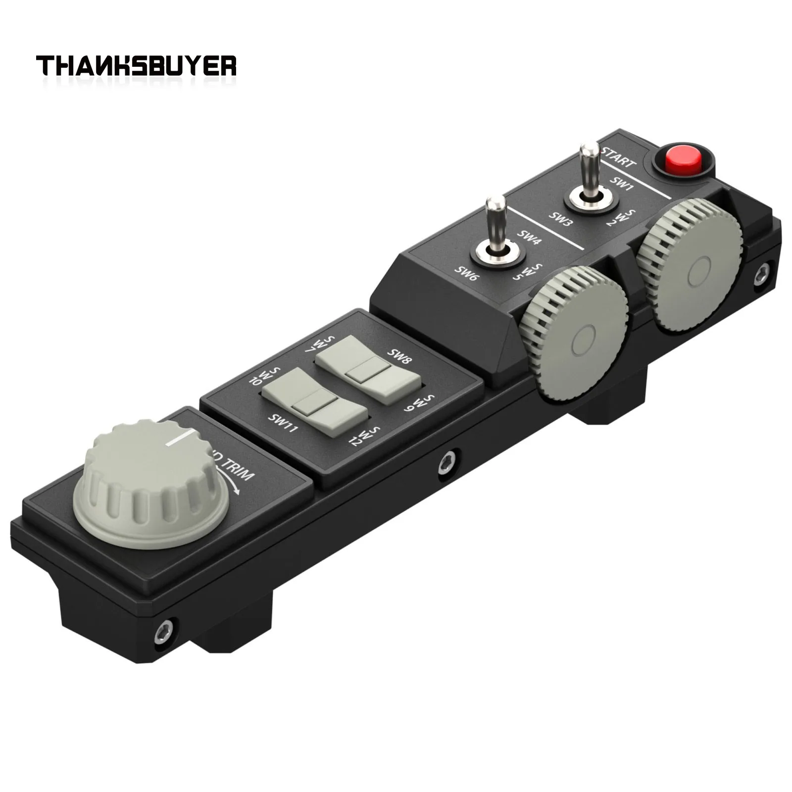 WINCTRL URSA MINOR Combat Throttle Modular Expansion Panel Flight Simulator Accessory For Flight Sim Game