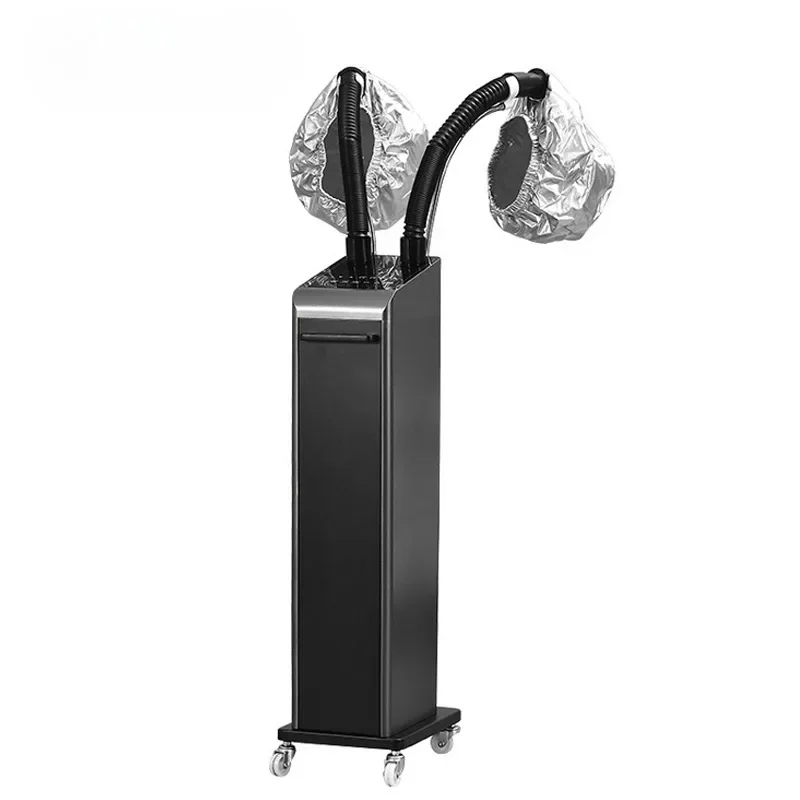 Professional Hooded Steam Cap Hydration Heated O3 Micro Mist Standing Hair Steamer for Deep Conditioning Home Use