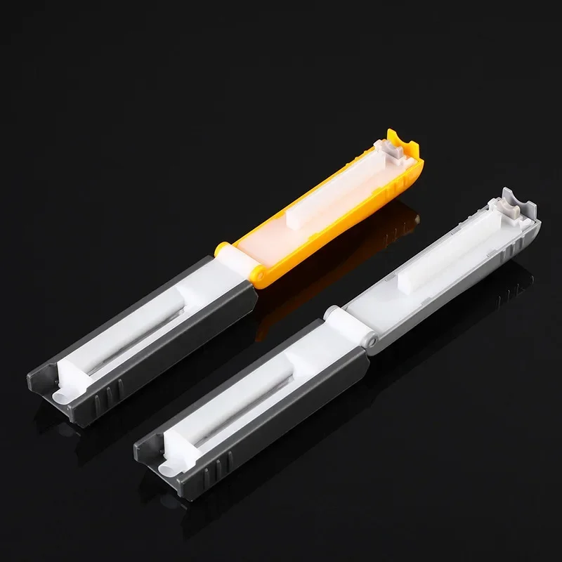 Manual Tobacco Roller Single Tube Cigarette Rolling Machine Portable Hand Roll Cigarette Maker Smoking Accessories