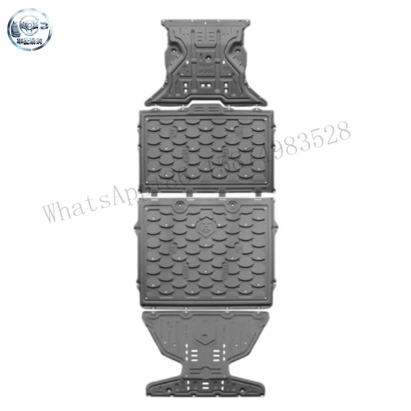 Suitable for original vehicle modification of the S7 battery underbody , Zhijie S7 chassis guard, front and