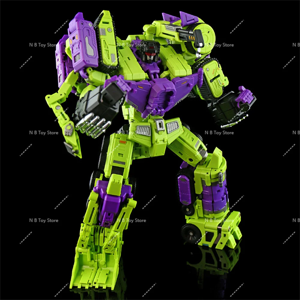 【재고 있음】MICRO COSMOS 변신 MC-02 MC02 데바스테이터 리키-오 훅 스크레이퍼 믹스마스터 DW 만화 액션 피규어