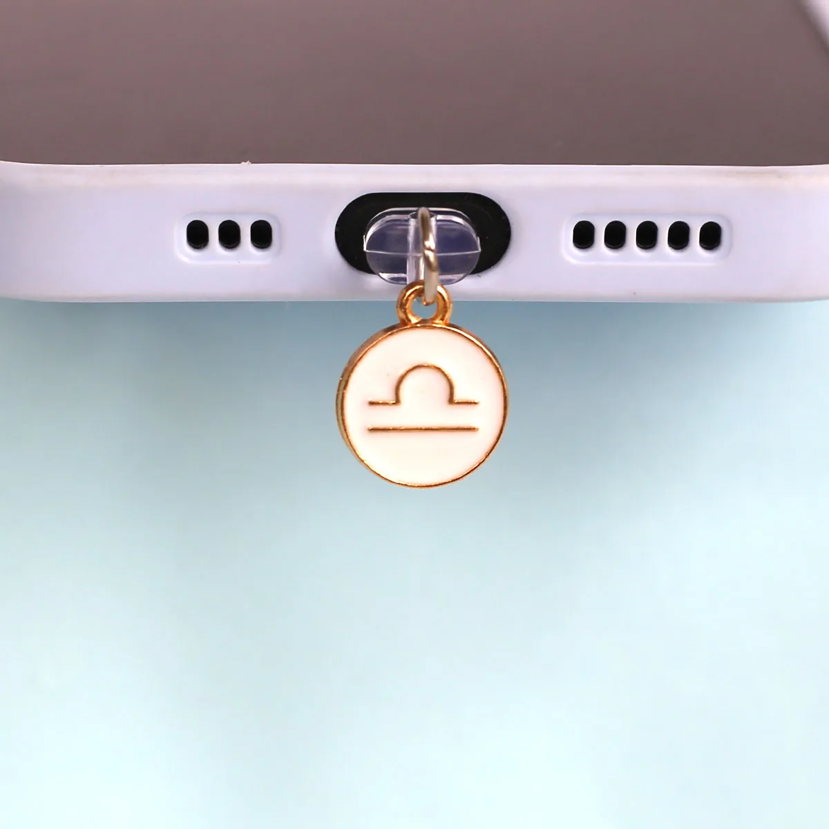 Handy-Staubschutz-Anhänger für die zwölf Sternzeichen, Handy-Zubehör-Dekoration für iPhone 5-14, Staubschutz-Anhänger – Detail 12