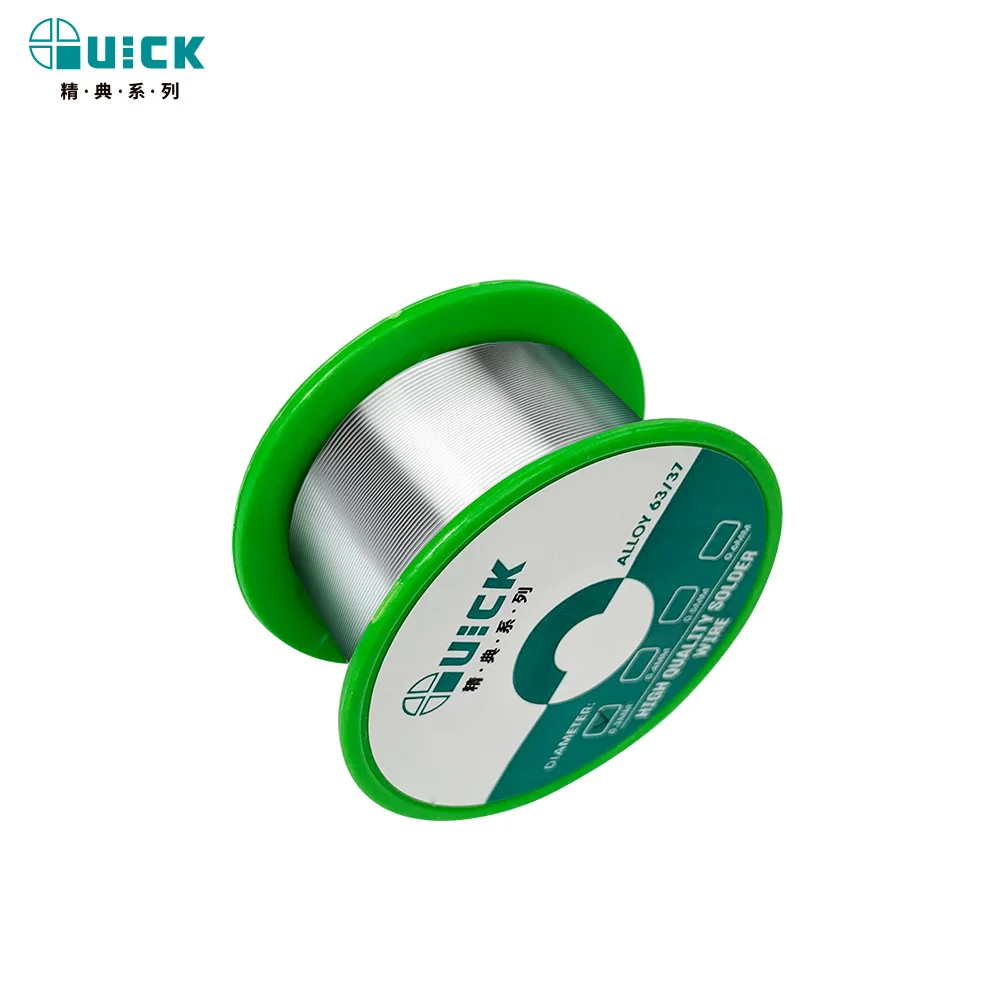 Quick ความบริสุทธิ์สูงบัดกรีลวด0.3 ~ 0.6มม.เงินลวด Ultra Fine Fly Line เมนบอร์ดซ่อมแซมชิปบัดกรี