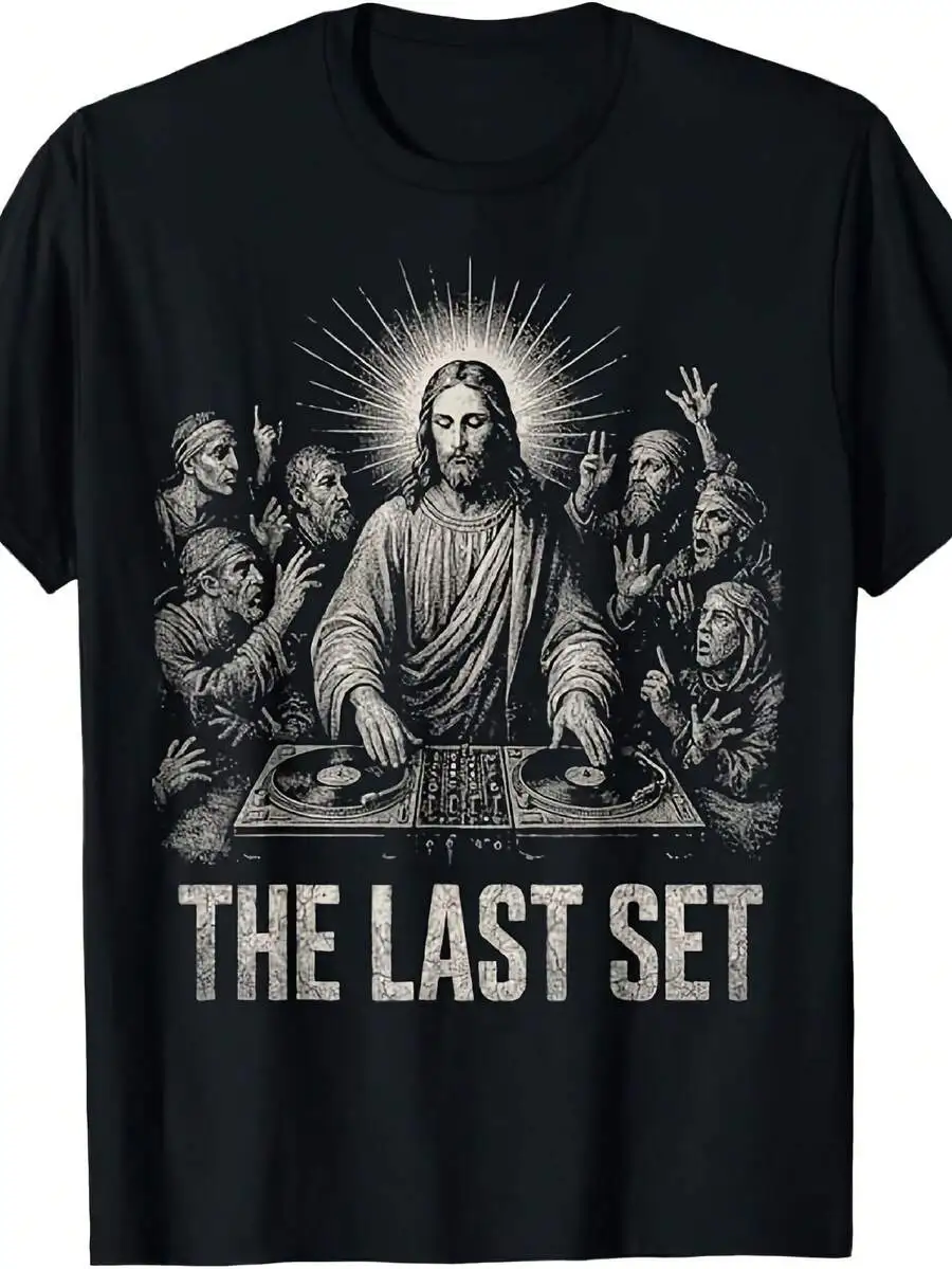 

Unisex Pure Cotton T-Shirt, Men's Tech-House Electronic Minimalist Goa Rave Drumbeat T-Shirt, Classic