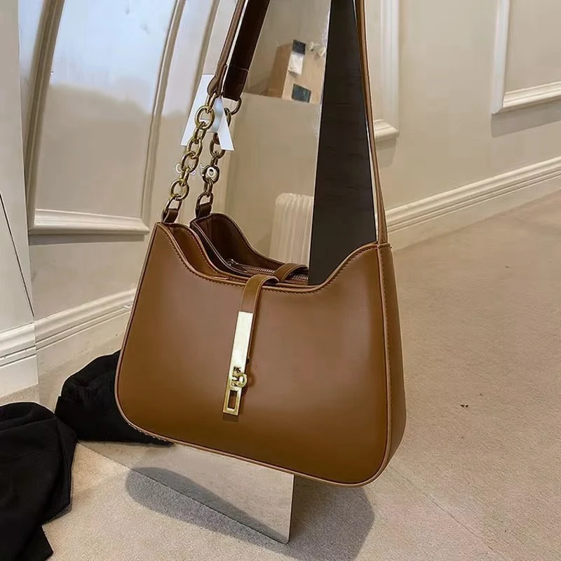 Hochwertige Geldbörsen und Handtaschen Designer Pu Leder Umhängetasche Umhängetaschen für Frauen Träger Achsel Tasche – Detail 22