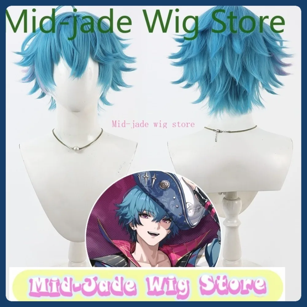 

Mid-jade Wig Store Wuthering Waves Baizhi Cosplay Wig Halloween Anime Game Role Playing Synthetic Hair Clothing Props