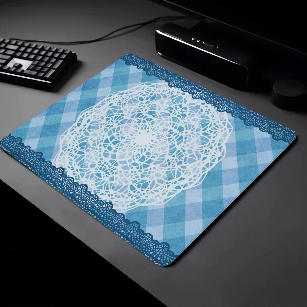 Bohemian Pattern Pad Mouse Mats Small Pc Gamer Wireless Mouse for Computer Keyboard Mat Mausepad Pad on the Table Gaming Laptops