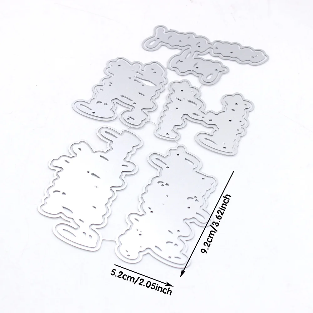 KSCRAFT 2023 Coffee Shadow Words Metal Cutting Dies Stencils for DIY Scrapbooking Decorative Embossing DIY Paper Cards