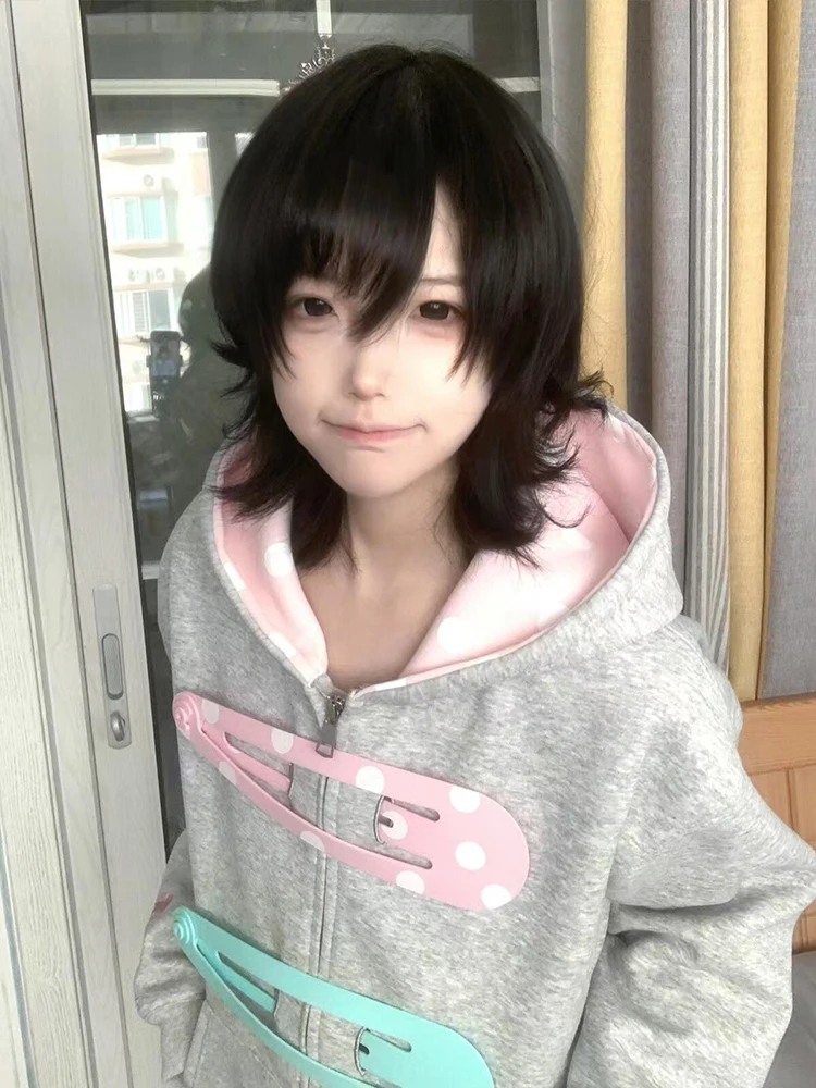 

Женская толстовка-кардиган с отстегивающимся капюшоном, весна-осень, новый дизайн, повседневная, свободная, на молнии, с длинными рукавами, милый стиль