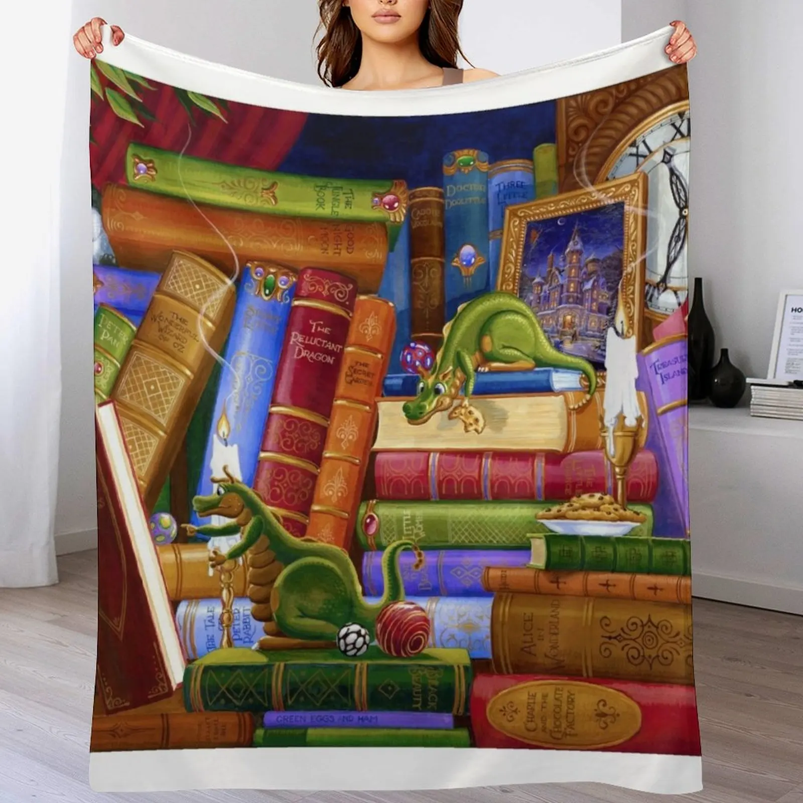 

Cookies and Classics Throw Blanket for sofa bed plaid Sofas Bed linens Blankets