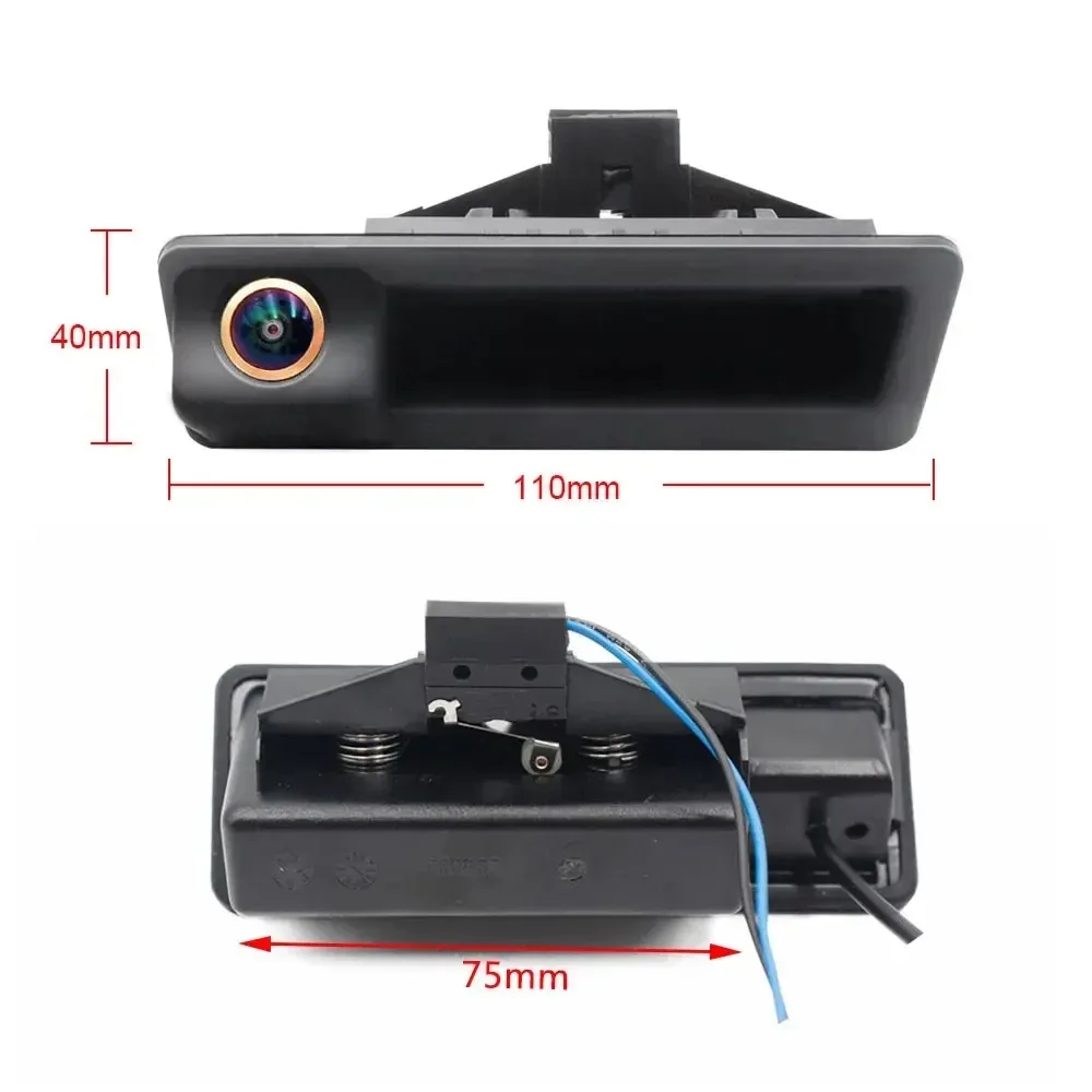 Rückansicht Kamera Für BMW X1 X3 E39 E53 E82 E88 E84 E90 E91 E92 E93 E60 E61 E70 E71 E72 Backup Reverse AHD 2K Fisheye Objektiv Kamera