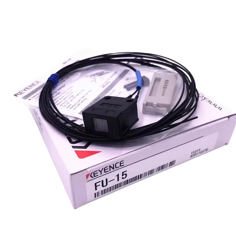 FU-15 New Original KEYENCE Diffuse Reflection Optical Fiber Sensor