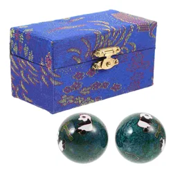 Chinese Massage Balls Metal Handballs for Hand Exercise and Relaxation Durable Hand Rolling Balls for Fun and Fitness