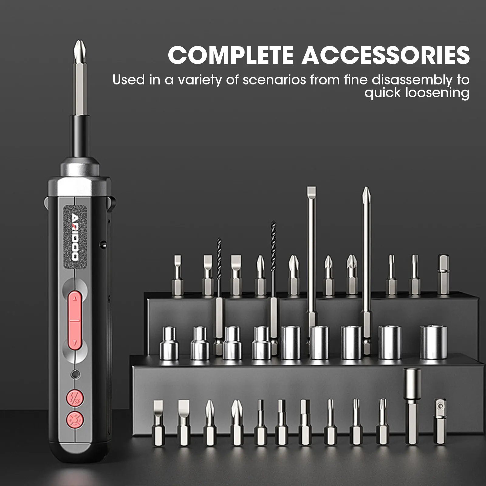 Precision Electric Screwdriver Set Cordless Electric Drill Driver Household Small Electric Screwdriver Household Repair Tools