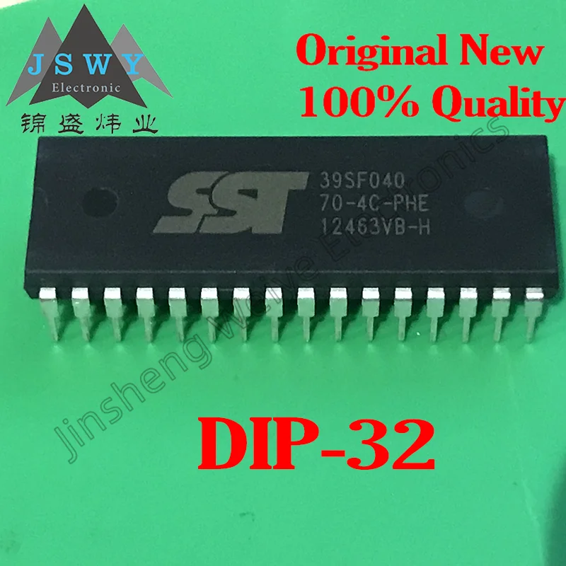 [5/10pieces] SST39SF040 SST39SF040-70-4C-PHE direct plug-in DIP32 memory chip 100% brand new product