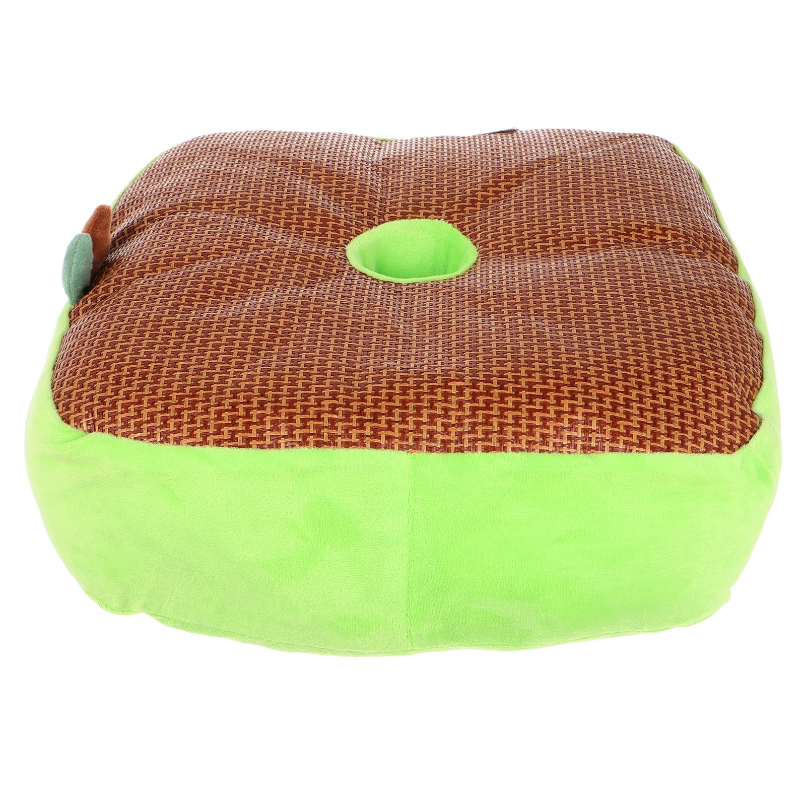 

Summer Height Boost Seat Cushion Avocado Pillow Office Car Polyester Driving Stool Round Cute Comfort Cooling Durability Easy