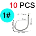 10PCS A Size 1