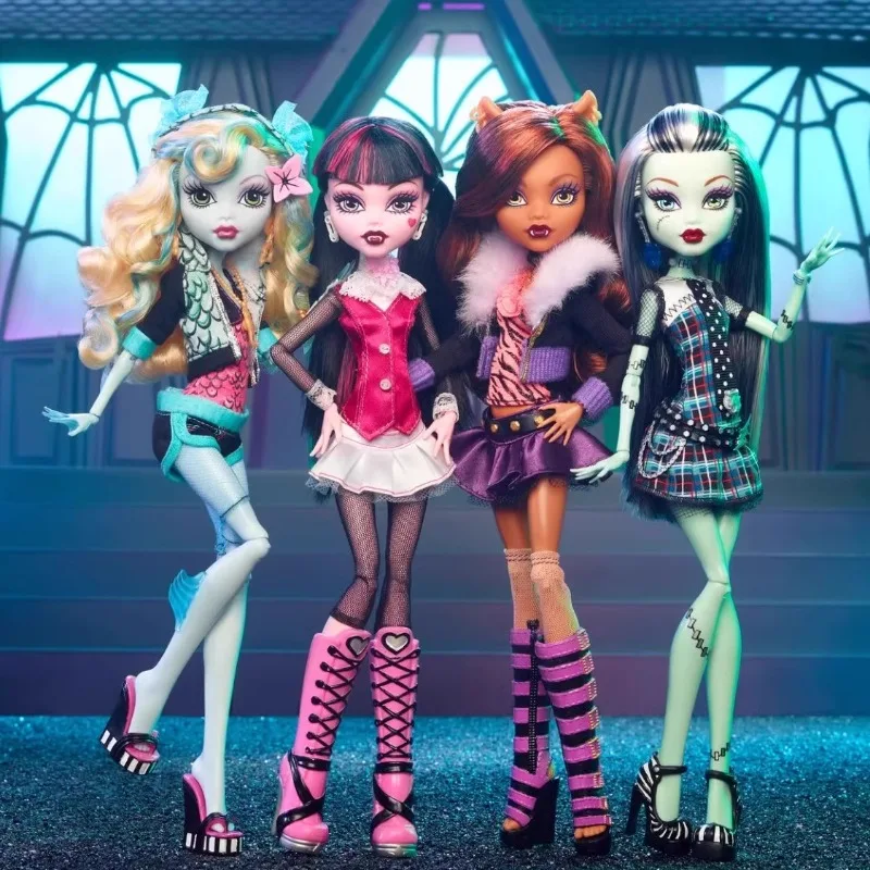 Original Surprise Monster High Booriginal Creeproduction Fashion Dressup Dolls Accessories Girls Play House Toys Holiday Gifts