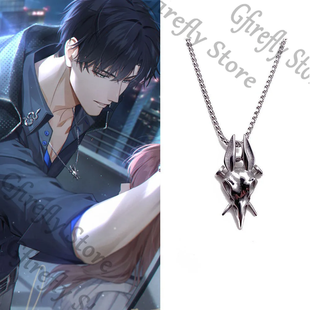 

Necklace Souvenir Collarbone Chain Pendant Anime Colleagues Amulet Cosplay Light and Night Osborn Ambitus Accessories Gift