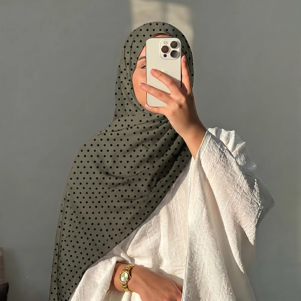Neuer Damen-Hijab-Schal mit Aquarellmuster, Vintage-Luxus-Strandtuch, 180 cm langes Kopftuch, Bohemien-Muslim-Accessoires – Detail 20