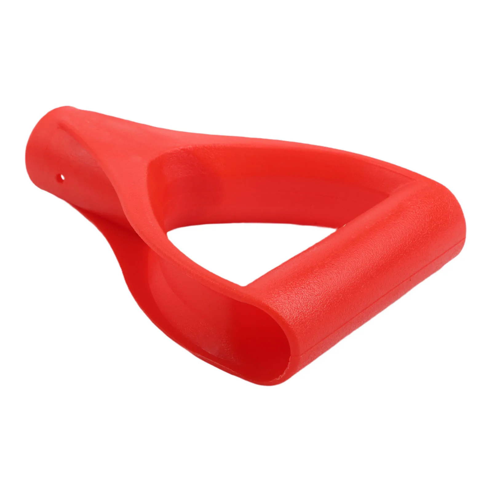 Plastic Handle with D Shaped Ergonomic Form for Shovels Optimized for Repeated Use in Garden and Winter Applications