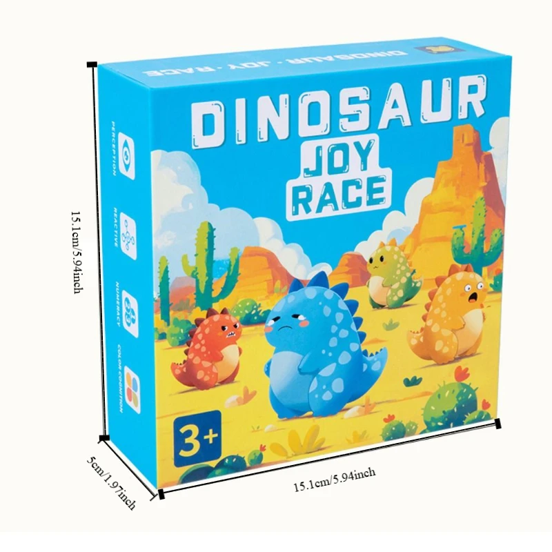Madeira animal alegria corrida jogos tabuleiro dinossauro montessori montessori habilidade cognitiva brinquedo colorido educacional