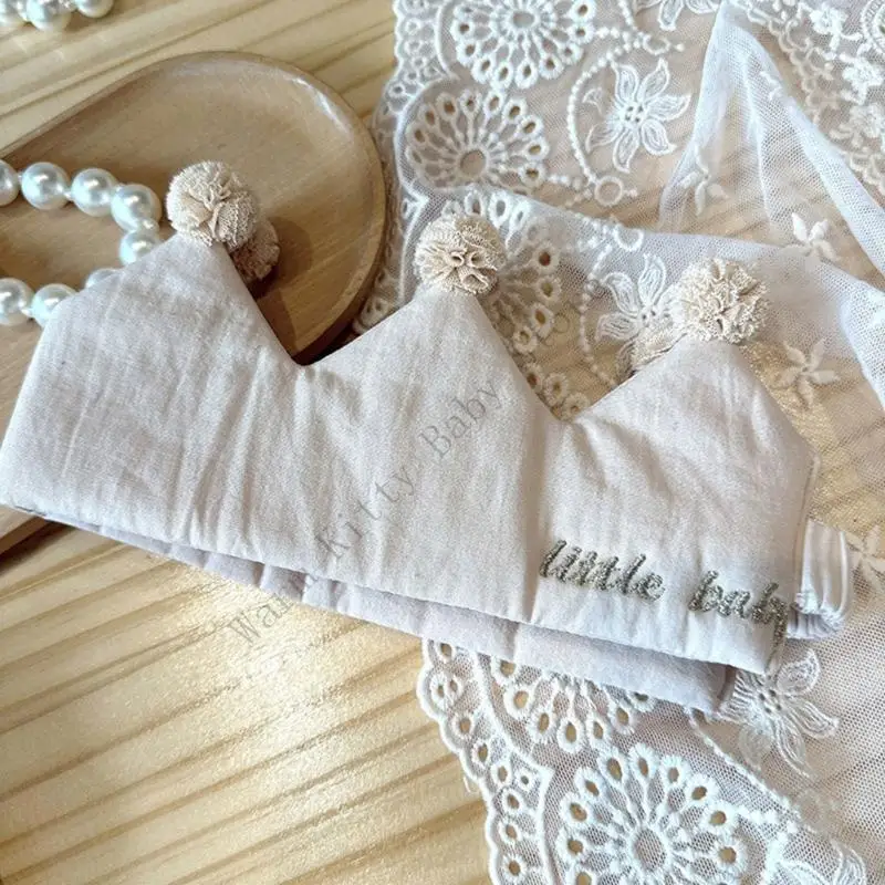 100 Days Baby Photography Props Headband Baby Boys Girls Crown Hair Band For Kids Studio Photo Hair Accessories