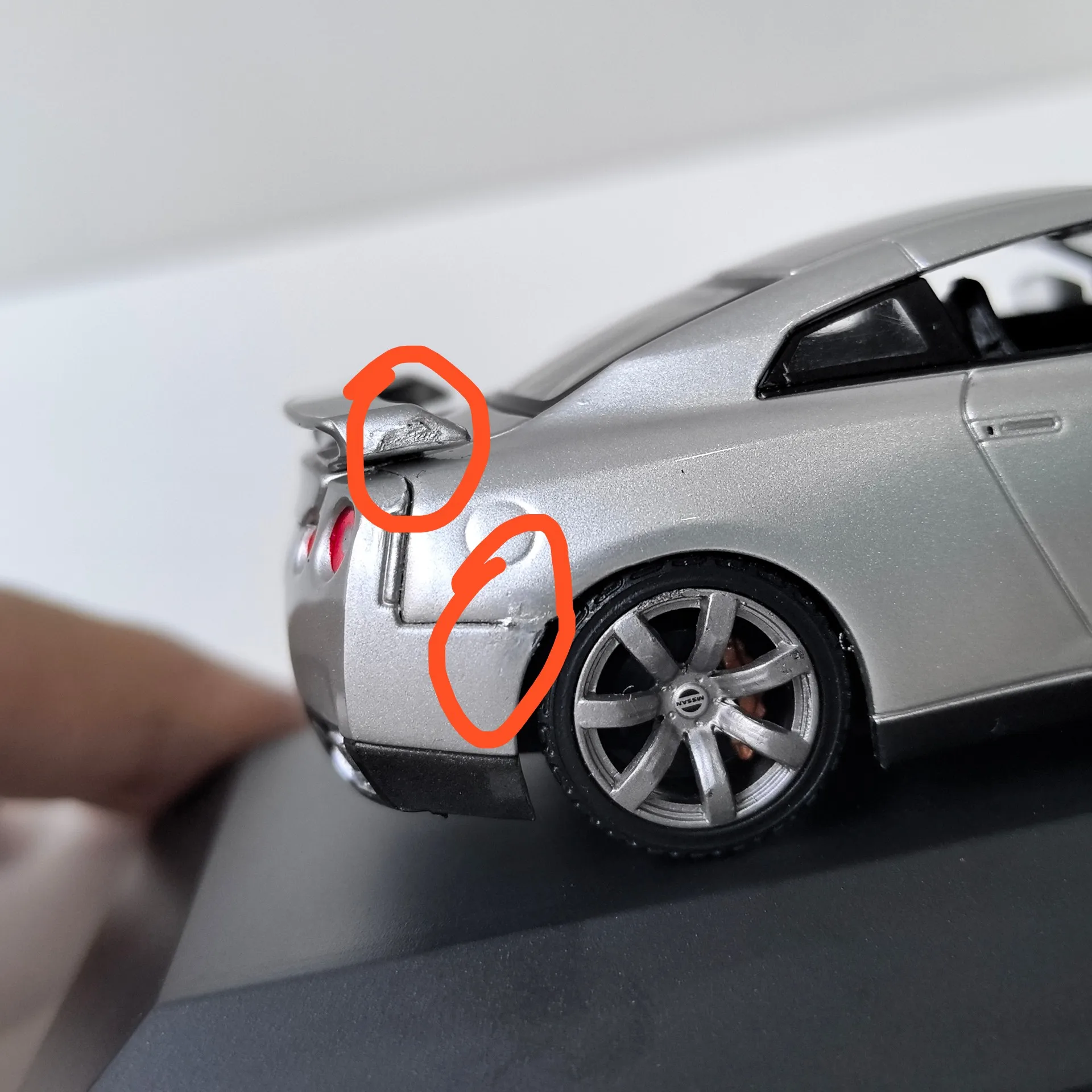 دييكاست الأولى 1/43 مقياس نيسان GT-R R35 2008 نيسان سبيكة سيارة نموذج تحصيل لعبة هدية تذكارية عرض حلية