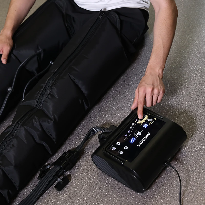 Hot Selling Medical 4 Chambers Electric Air Compression Leg Pressure Massage Therapy Machine Paralysis Equipment for Full Body