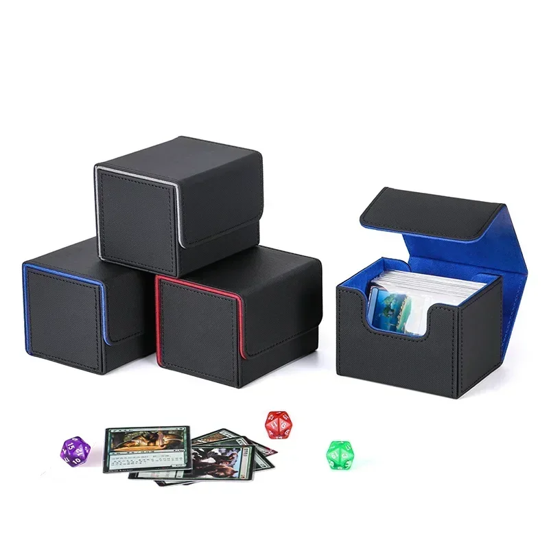 Trading Card Deck Box Storage Hobbies Protective for TCG Durable Baseball Card for 100+ Cards Card Holder Display Cards Case