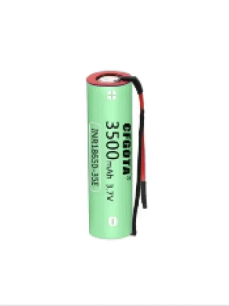 Batterie au lithium d'origine pour lampe de poche et fil de bricolage, INR18650, 35E, 18650 mAh, 3500 V, 3.7 mAh, 3500 Nouveau